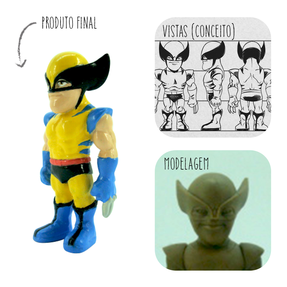 Figuras que crescem na agua - Marvel2