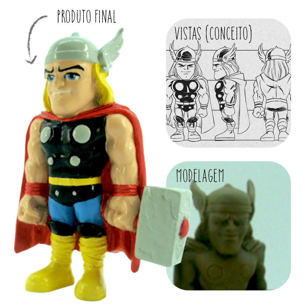 Figuras que crescem na agua - Marvel4